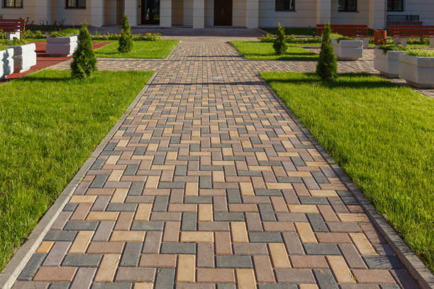 Permeable Paver Driveway in Grabill, IN